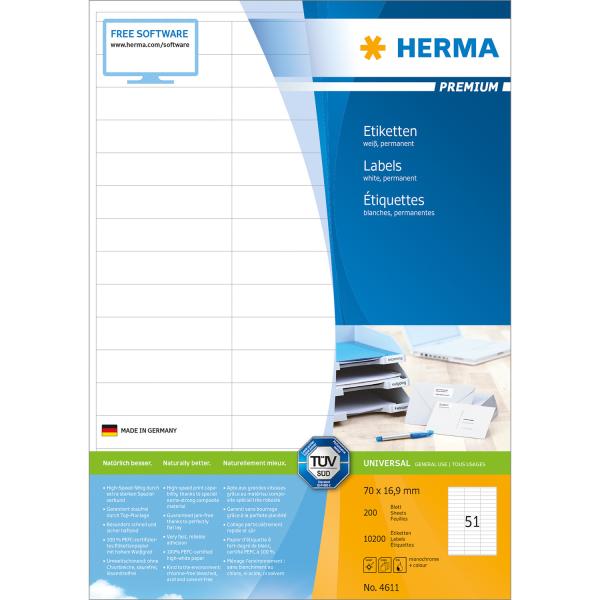Herma etiketten premium 70×16,9mm 4611 weiss 10'200 stück - Herma-4611-4008705046114-03.jpg