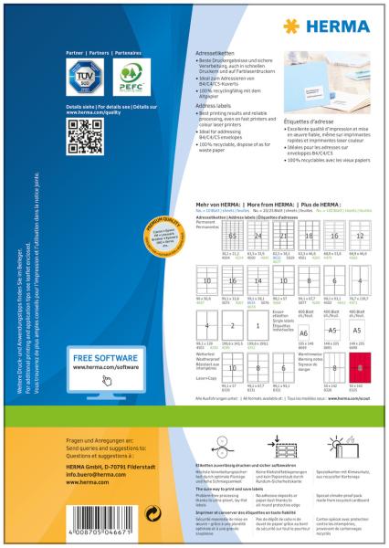 Herma etiketten premium 96x50.8mm 4667 weiss,perm. 1000 st./100 bl. - Herma-4667-4008705046671-02.jpg