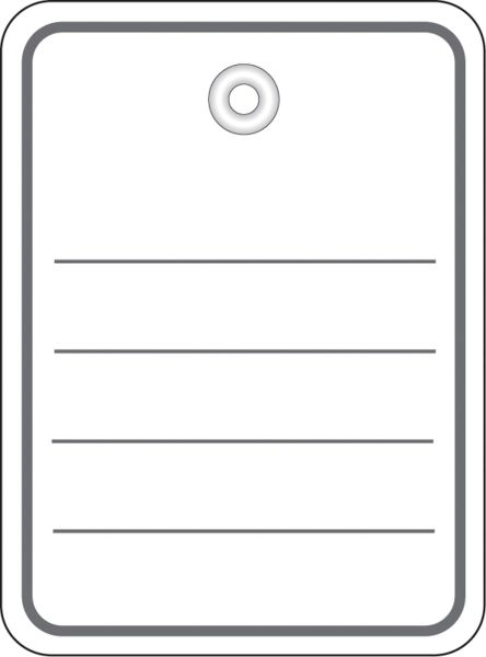 Herma stückwaren anhänger 48x65mm 6840 weiss ohne faden 1000 stück - Herma-6840-4008705068406