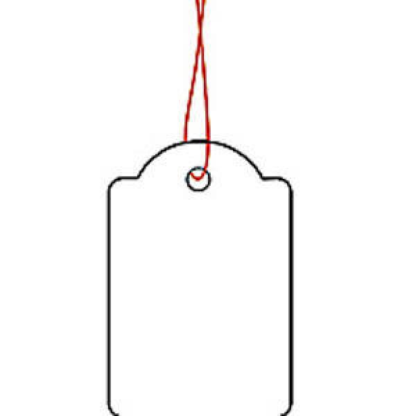 Herma hängeetiketten 25x38mm 6915 roter faden 1000 stück - Herma-6915-4008705069151