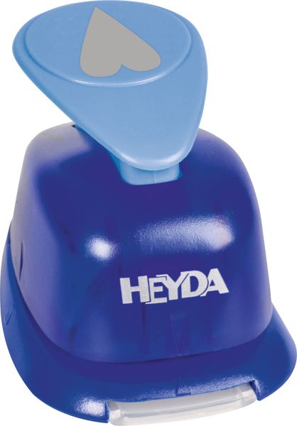 Heyda motivstanzer gross 2.5 cm 203687522 herz schmal - Heyda-203687522-4005329109263