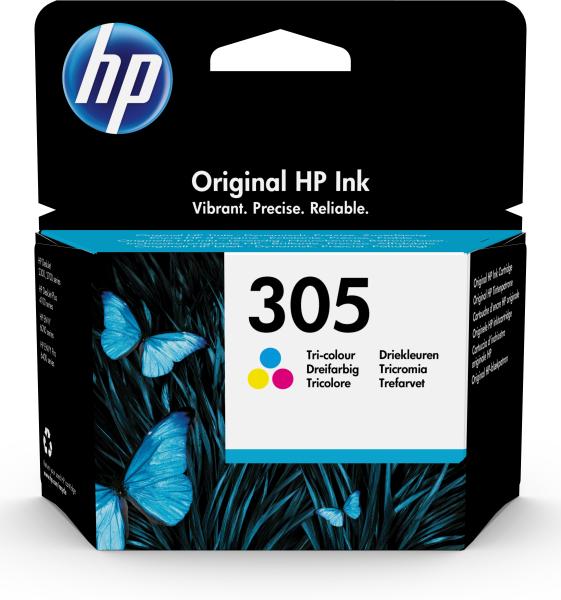 Hp tintenpatrone 305 color 3ym60ae#uus deskjet 2300/2700 100 seiten - Hp-3ym60ae-uus-0193905429226