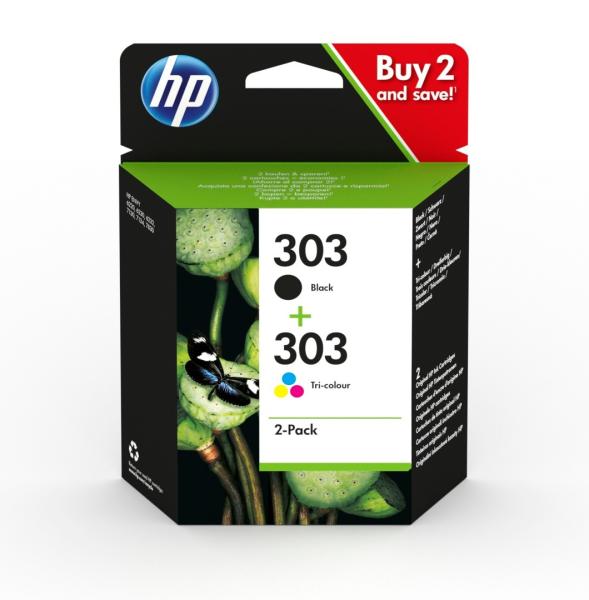 Hp combopack 303 bk/color 3ym92ae envy photo 623x 200/165 seiten - Hp-3ym92ae-0192545863971