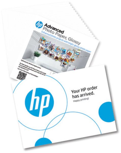 Hp advanced photo paper 10 blatt 49v51a gloss 4x12in/10x30,5cm - Hp-49v51a-0196068405090