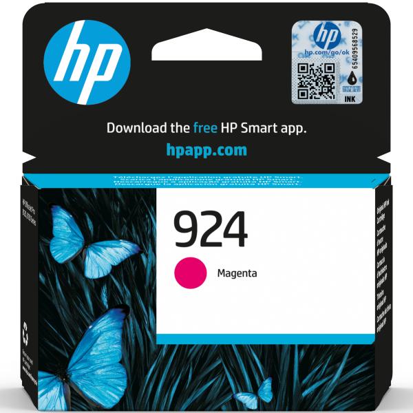 Hp tintenpatrone 924 magenta 4k0u4ne officejet pro 8120/8130 400 s. - Hp-4k0u4ne-0196786147364