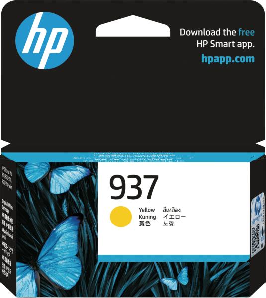 Hp tintenpatrone 937 yellow 4s6w4ne officejet 9110b/9120 800 s. - Hp-4s6w4ne-0196786147586