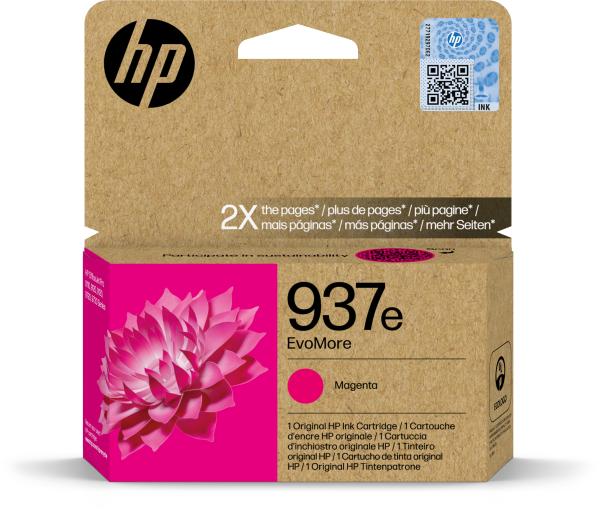 Hp tintenpatrone 937e magenta 4s6w7ne officejet 9110b/9120 1650 s. - Hp-4s6w7ne-0196786147661
