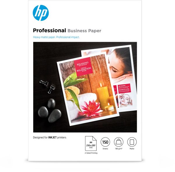 Hp professional fsc paper a4 7mv79a inkjet matte 180g 150 blatt - Hp-7mv79a-0193905504879
