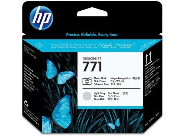 Hp druckkopf 771 photo black/grey ce020a designjet z6200 - Hp-ce020a-0884962986462