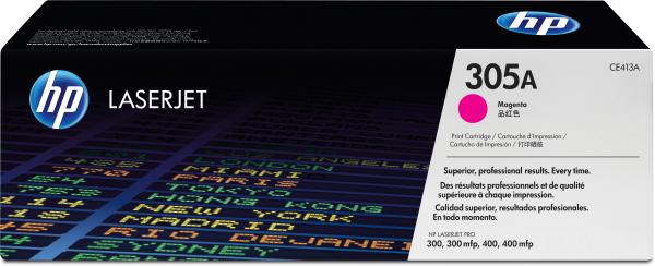 Hp toner-modul 305a magenta ce413a lj pro color m375 2600 seiten - Hp-ce413a-0884962772386