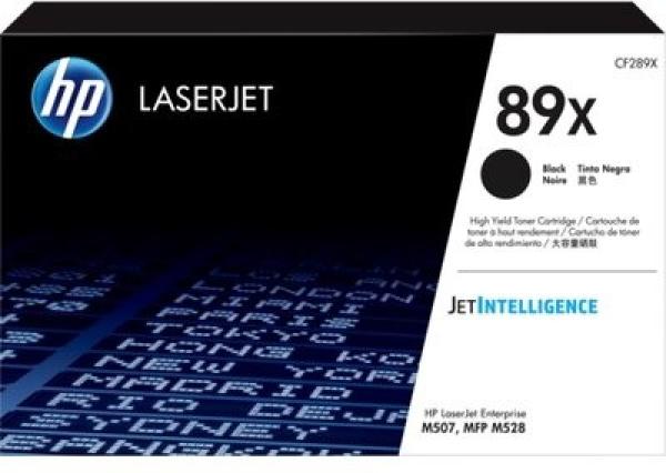 Hp toner-modul 89x schwarz cf289x lj enterprise m507 10'000 s. - Hp-cf289x-0192018046634