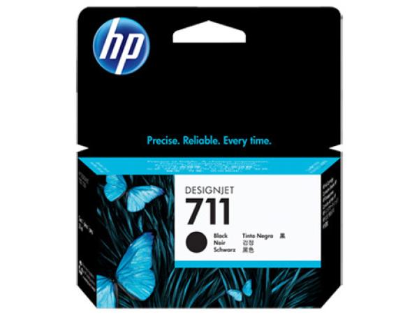 Hp tintenpatrone 711 schwarz cz129a designjet t120/520 38ml - Hp-cz129a-0191628563470