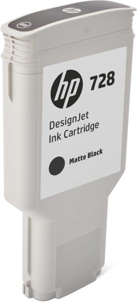Hp tintenpatrone 728 matte black f9j68a designjet t730/t830 300ml - Hp-f9j68a-0888793397879
