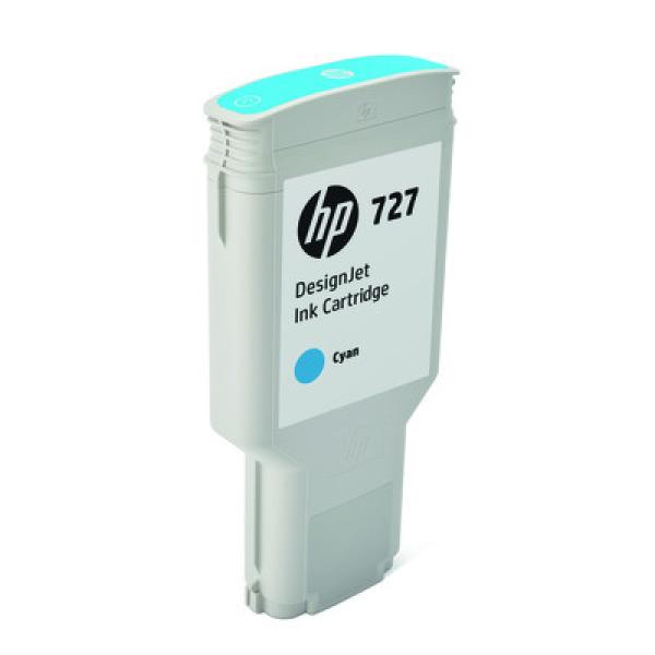 Hp tintenpatrone 727 cyan f9j76a designjet t930/t1500 300ml - Hp-f9j76a-0889296103301