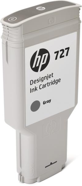Hp tintenpatrone 727 grey f9j80a designjet t930/t1500 300ml - Hp-f9j80a-0889296103349
