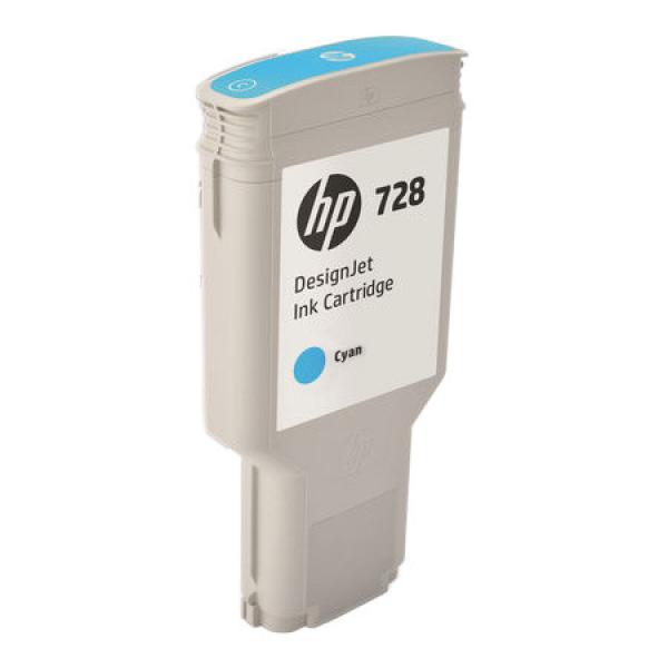 Hp tintenpatrone 728 cyan f9k17a designjet t730/t830 300ml - Hp-f9k17a-0889894377937