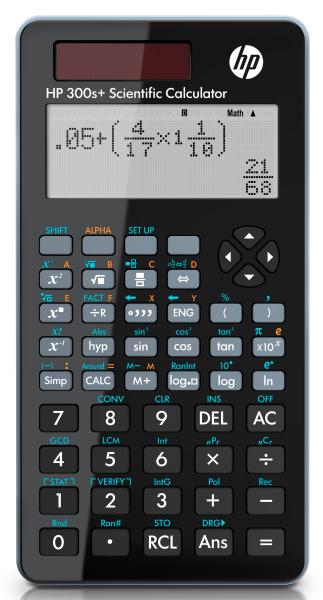 Hp wissenschaftl. schulrechner hp-300s+ multilingual - Hp-hp-300s-0886112957346