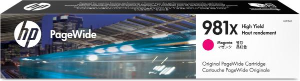 Hp tintenpatrone 981x magenta l0r10a pw enterprise 556 10'000 s. - Hp-l0r10a-0889296095262