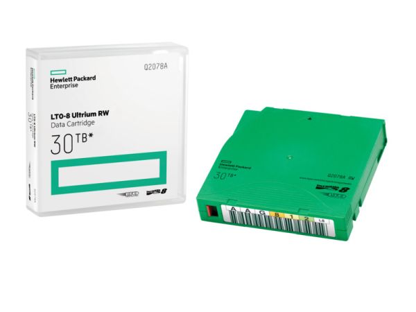Hp lto ultrium 8 12/30tb q2078ah data tape library pack 20pcs - Hp-q2078ah-7613058033383