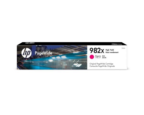 Hp pw-cartridge 982x magenta t0b28a pagewide ent.765 16'000 s. - Hp-t0b28a-0190781050100