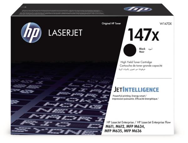 Hp toner-modul 147x schwarz w1470x lj enterprise m611 25'200 s. - Hp-w1470x-0194441304688
