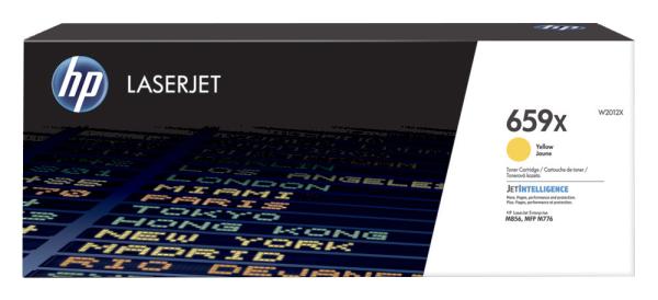 Hp toner-modul 659x yellow w2012x clj ent. mfp m776 29'000 s. - Hp-w2012x-0192545650885