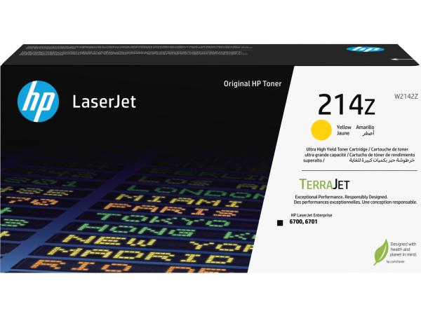 Hp toner-modul 214z yellow w2142z clj enterprise 6700 26'000 s. - Hp-w2142z-0196337061613