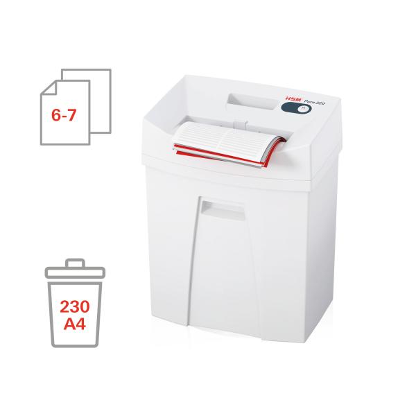 Hsm aktenvernichter pure 220 2323111 p-4, 25lt - Hsm-2323111-4026631053891-03.jpg