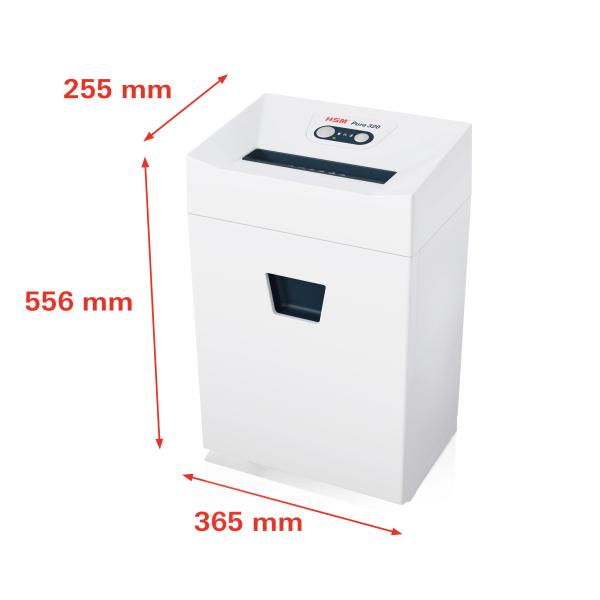 Hsm aktenvernichter pure 320 2330121 p-2, 25lt - Hsm-2330121-4026631059916-02.jpg