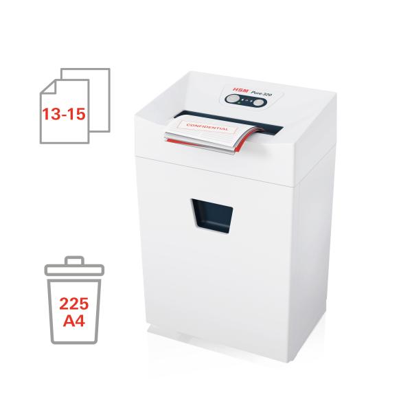 Hsm aktenvernichter pure 320 2330121 p-2, 25lt - Hsm-2330121-4026631059916-03.jpg