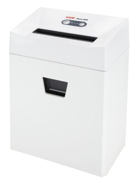 Hsm aktenvernichter pure 320 2333121 p-4, 25lt - Hsm-2333121-4026631053969
