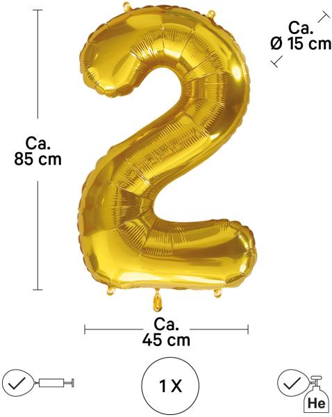 I am creative folienballon zahl 2 85cm 1000-1047 gold - I-am-creative-1000-1047-7611983246731-03.jpg
