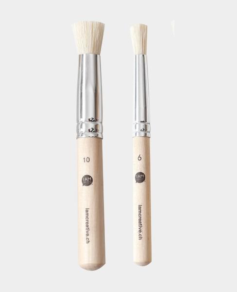 I am creative schablonierpinsel set 1011.16 6+10mm, fsc - I-am-creative-101116-7611983166008