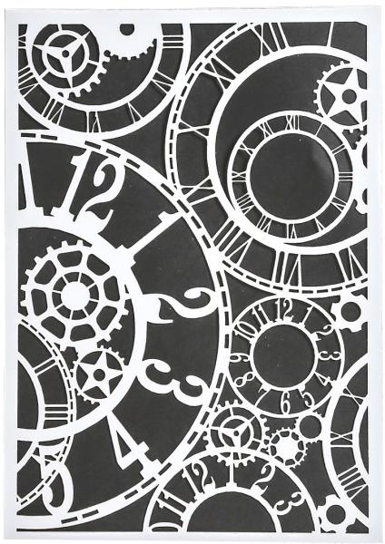 I am creative schablone 2000.37 a5, uhrwerk - I-am-creative-2000.37-7611983189397-02.jpg