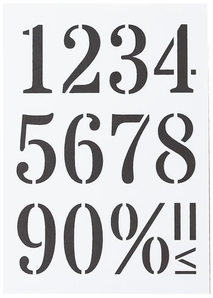 I am creative schablone 2000.54 a5, nummern gross - I-am-creative-2000.54-7611983196814-02.jpg