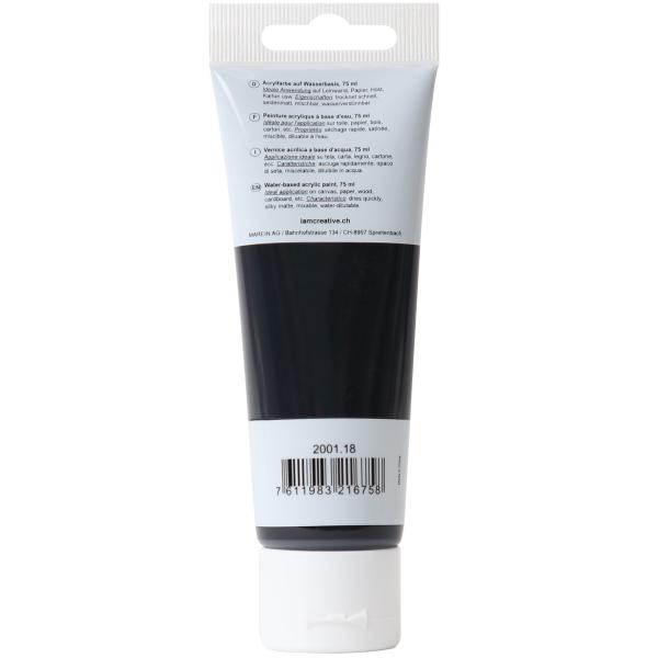 I am creative acrylfarbe 75ml 2001.18 schwarz - I-am-creative-2001.18-7611983216758-02.jpg