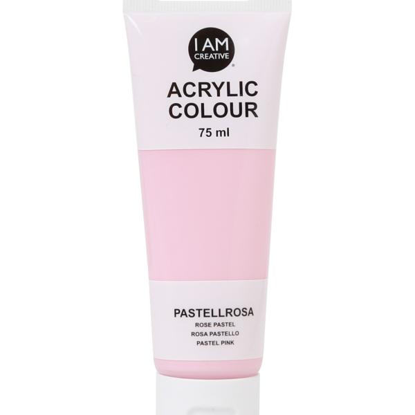 I am creative acrylfarbe 75ml 2001.33 pastellrosa - I-am-creative-200133-7611983216796