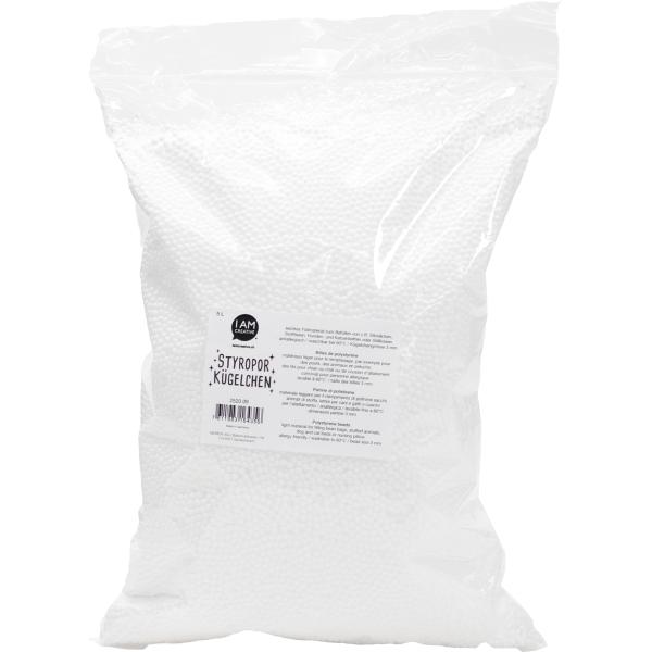 I am creative styroporkügelchen 5lt 2520.09 weiss, 3mm - I-am-creative-252009-7611983164356