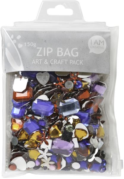 I am creative schmuckstein set 4010.08 zip bag, 150g - I-am-creative-401008-7611983166091