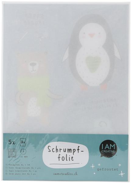 I am creative shrinkfolie a4 4010.47 gefrostet, 5 blatt - I-am-creative-401047-7611983194353