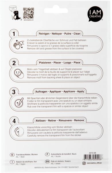 I am creative rub on sticker a5 4010.58 blumen - I-am-creative-4010.58-7611983250448-03.jpg