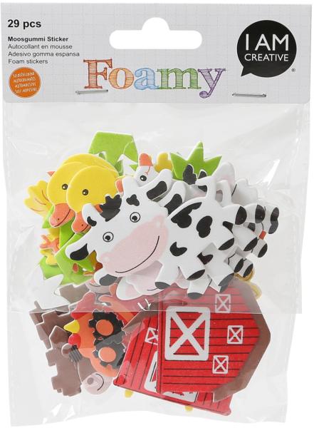I am creative foamy 4019.36 farm ii, 29 stück - I-am-creative-401936-7611983192991