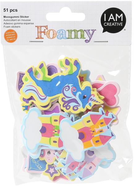 I am creative foamy 4019.4 feenwelt, 51 stück - I-am-creative-40194-7611983193035
