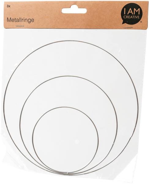I am creative metallringe 10/20/30cm 4081.31 3 stück - I-am-creative-408131-7611983184583
