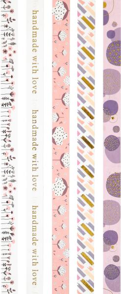 I am creative washi tape 4085.110 set 3, 5 stk. - I-am-creative-4085.110-7611983201280-02.jpg