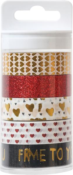 I am creative washi tape set 5 4085.112 15mmx5m, 5 stück - I-am-creative-4085112-7611983201303