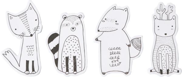 I am creative sticky notes 4086.71 animal, wald - I-am-creative-4086.71-7611983190713-02.jpg