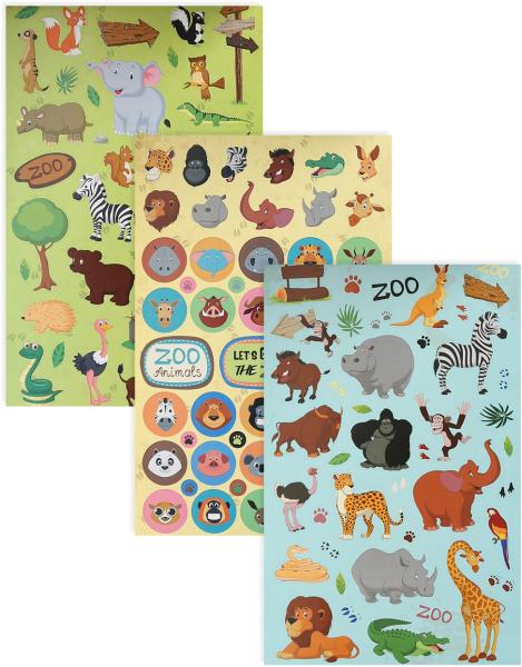 I am creative stickerbook zoo 4087.479 6 blatt - I-am-creative-4087.479-7611983170883-02.jpg