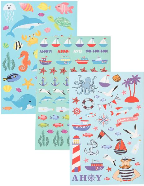 I am creative stickerbook 4087.499 maritim, 6 blatt - I-am-creative-4087.499-7611983193653-02.jpg