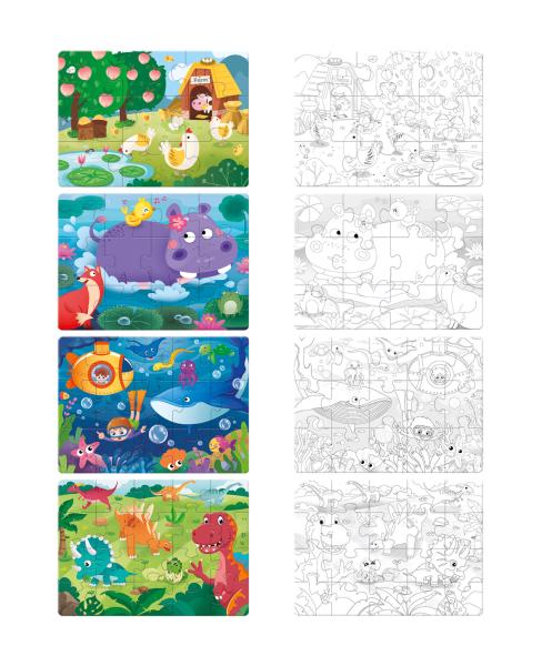I am creative puzzleset 4087.552 zum ausmalen ab 3 jahre - I-am-creative-4087.552-7611983207114-04.jpg